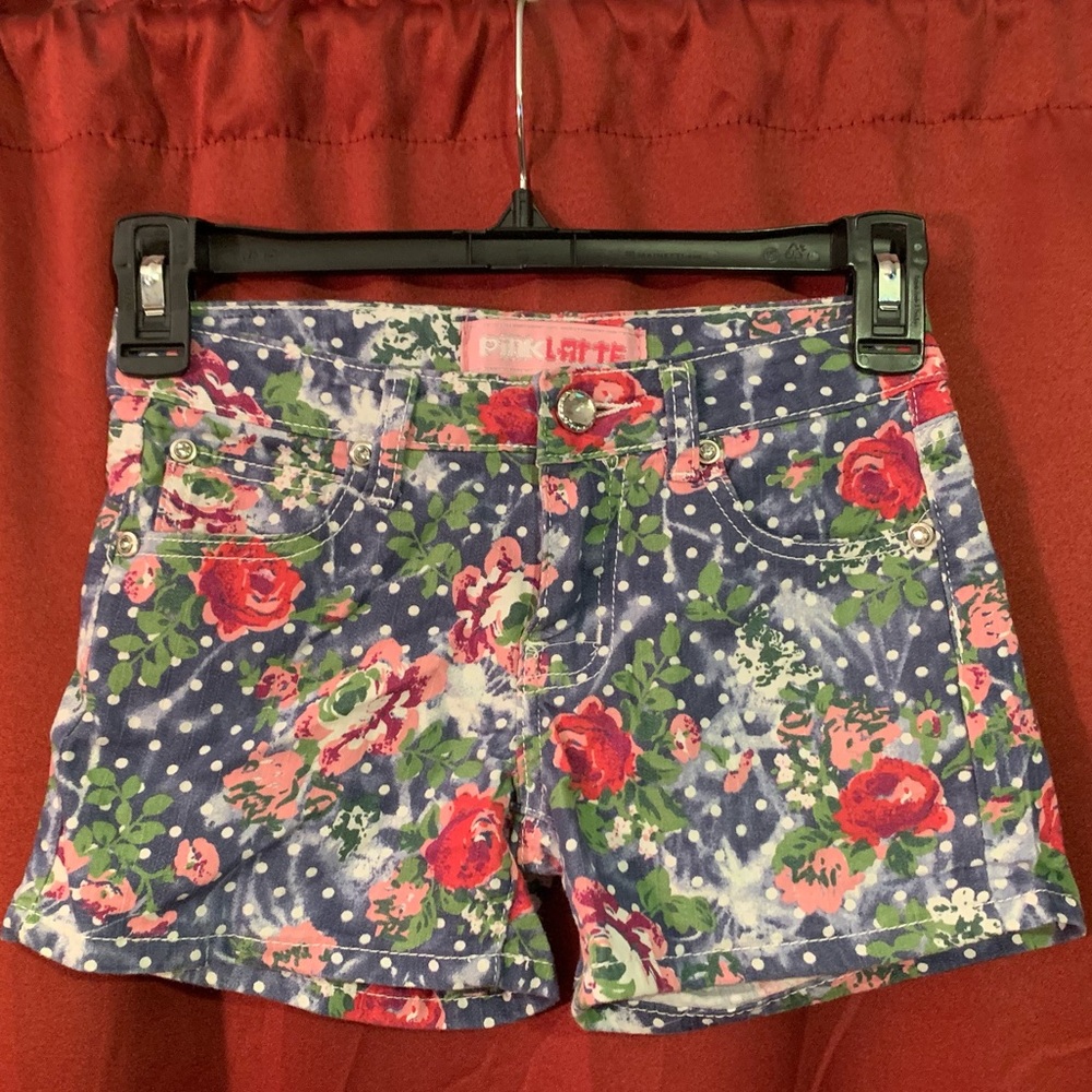 Pink Latte Girls Shorts, super stretch | Size 10